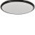 Plafoniera Plafon TERMA BLACK 18W LED IP44 280mm ML6402 Milagro do łazienki salonu sypialni korytarza jadalni oprawa lampa sufitowa nowoczesna oświetleniowa czarna czarny barwa neutralna biała dzienna Inspiracje Premium