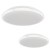 Plafoniera Plafon TERMA WHITE 24W LED IP44 360mm ML6403 Milagro do łazienki salonu sypialni korytarza jadalni oprawa lampa sufitowa nowoczesna oświetleniowa biała biały barwa neutralna biała dzienna Inspiracje Premium
