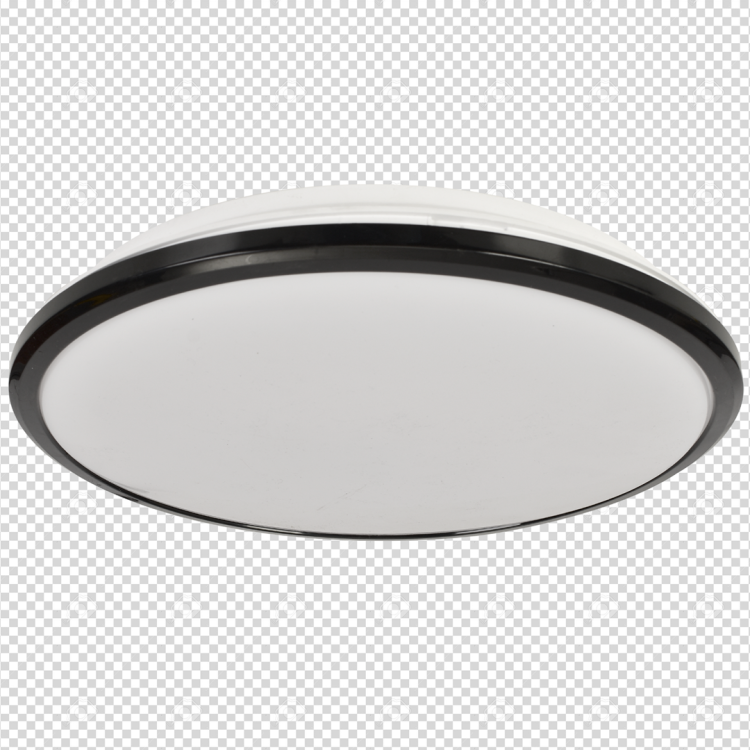 Plafoniera Plafon TERMA BLACK 24W LED IP44 360mm ML6404 Milagro do łazienki salonu sypialni korytarza jadalni oprawa lampa sufitowa nowoczesna oświetleniowa czarna czarny barwa neutralna biała dzienna Inspiracje Premium