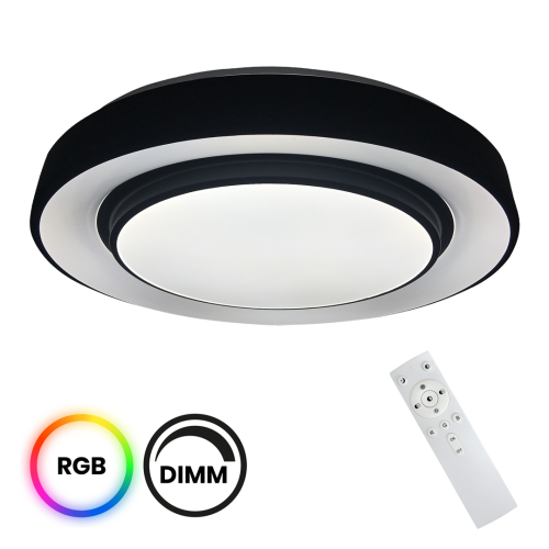 Plafon NAOMI SMART O380 mm 24W LED RGB ML6406 Milagro