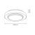 Plafon NAOMI SMART O380 mm 24W LED RGB ML6406 Milagro