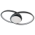 Lampa sufitowa FOCUS 40W LED ML6413 Milagro