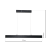 Lampa wisząca PIERCE BLACK 18W LED ML6473 Milagro