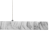 Lampa wisząca PIERCE WHITE 18W LED ML6476 Milagro
