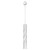 TRACK LIGHT PENDANT TWISTED WHITE 3W LED ML6509 Milagro