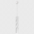 TRACK LIGHT PENDANT TWISTED WHITE 3W LED ML6509 Milagro
