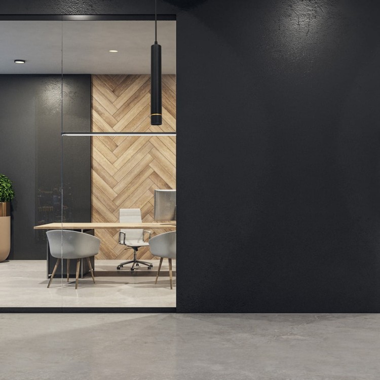 TRACK LIGHT PENDANT BLACK/GOLD 3W LED ML6510 Milagro