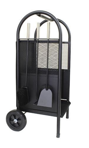 Wózek na drewno kominkowe z przyborami akcesoriami PK002 Kaminer