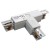 Łącznik Lampy Track Light Biały 3-obwodowy Typ: T DL ML7089 Eko-Light na Szynoprzewód 3F do szynoprzewodu