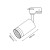 Track Spot Pipe Ring Czarny 1xGU10 ML7669 Milagro