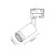 Track Spot Pipe Ring Biały 1xGU10 - 3-obwodowy ML7670 Milagro