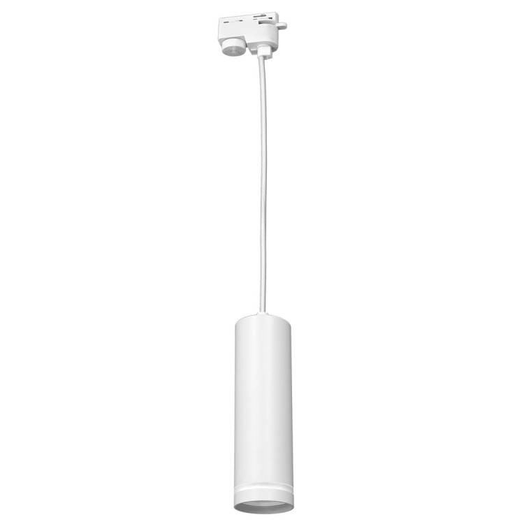 Pipe Ring Track Pendant Light White 1xGU10 ML7672 Milagro