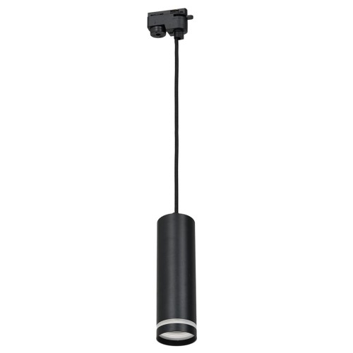 Pipe Ring Track Pendant Light Black 1xGU10 ML7673 Milagro
