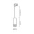 Oprawa Pipe Ring Track Zwis Biały 1xGU10 3-obwodowy ML7674 Milagro