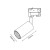 Track Spot Pipe Czarny 1xGU10 3-obwodowy ML7679 Milagro