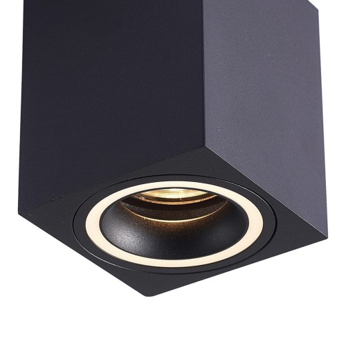 Bima Ring Square Black 1xGU10 ML7685 Eko-Light