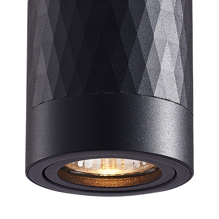 Bima Arte Round Black 1xGU10 ML7687 Eko-Light
