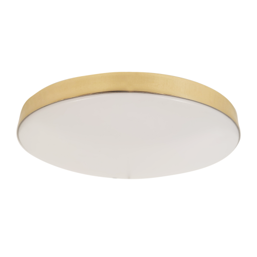 Plafoniera Plafon Łazienkowy MAYA GOLD 15W LED IP44 330mm ML7790 Milagro 33cm do łazienki sypialni korytarza jadalni oprawa lampa sufitowa barwa neutralna biała złoty złota Inspiracje Premium