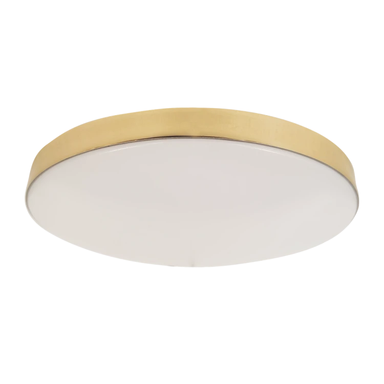 Plafoniera Plafon Łazienkowy MAYA GOLD 15W LED IP44 330mm ML7790 Milagro 33cm do łazienki sypialni korytarza jadalni oprawa lampa sufitowa barwa neutralna biała złoty złota Inspiracje Premium