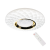 Plafoniera Plafon TOKYO GOLD 24W 400mm + Pilot ML7908 Milagro z pilotem do salonu sypialni korytarza jadalni oprawa lampa sufitowa nowoczesna oświetleniowa biało złoty złota barwa zmienna zimna neutralna biała dzienna ciepła Inspiracje Premium