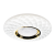 Plafoniera Plafon TOKYO GOLD 24W 400mm + Pilot ML7908 Milagro z pilotem do salonu sypialni korytarza jadalni oprawa lampa sufitowa nowoczesna oświetleniowa biało złoty złota barwa zmienna zimna neutralna biała dzienna ciepła Inspiracje Premium