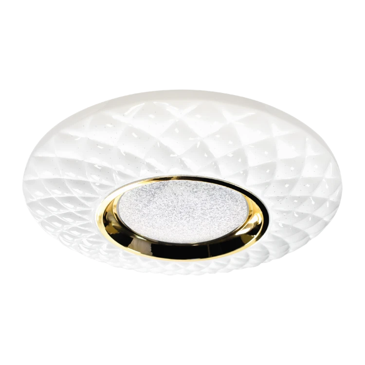 Plafoniera Plafon TOKYO GOLD 24W 400mm + Pilot ML7908 Milagro z pilotem do salonu sypialni korytarza jadalni oprawa lampa sufitowa nowoczesna oświetleniowa biało złoty złota barwa zmienna zimna neutralna biała dzienna ciepła Inspiracje Premium