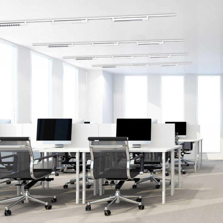 Oprawa track light CYBER WHITE 28W LED ML7915 Milagro