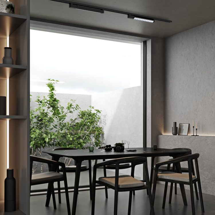 Oprawa track light CYBER BLACK 28W LED ML7916 Milagro