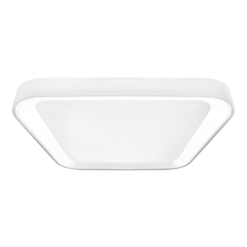 Plafoniera Plafon QUADRO WHITE 38W ML7928 Milagro z pilotem do salonu sypialni korytarza jadalni oprawa lampa sufitowa nowoczesna oświetleniowa biały biała barwa zmienna zimna neutralna biała dzienna ciepła Inspiracje Premium