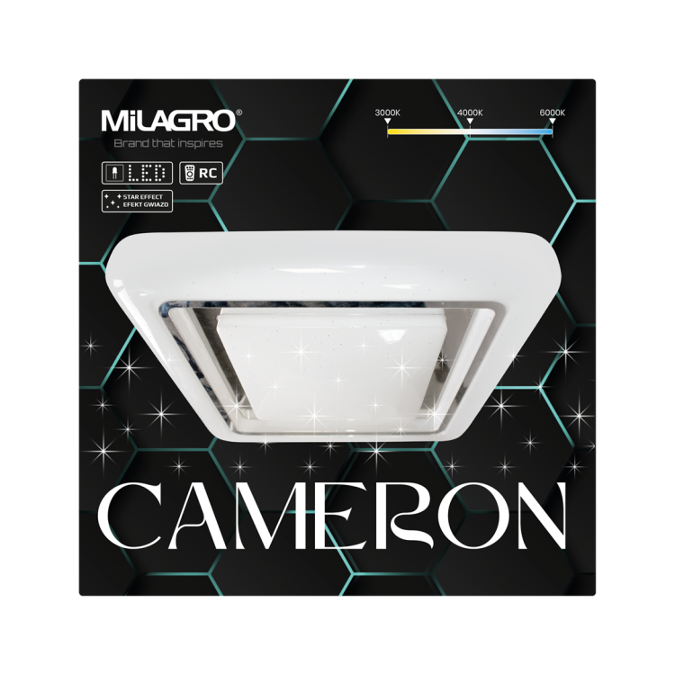 Plafon CAMERON 38W ML7938 Milagro