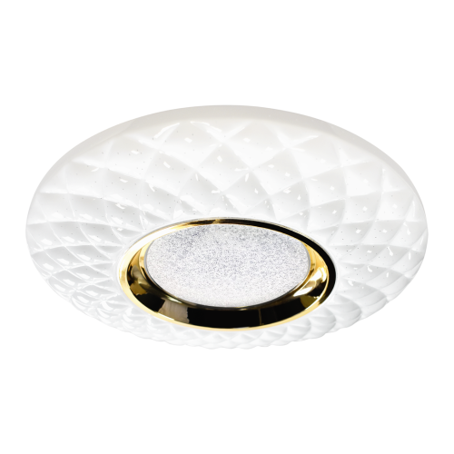 Plafoniera Plafon TOKYO GOLD 48W 500mm + Pilot ML8125 Milagro z pilotem do salonu sypialni korytarza jadalni oprawa lampa sufitowa nowoczesna oświetleniowa biało złoty złota barwa zmienna zimna neutralna biała dzienna ciepła Inspiracje Premium