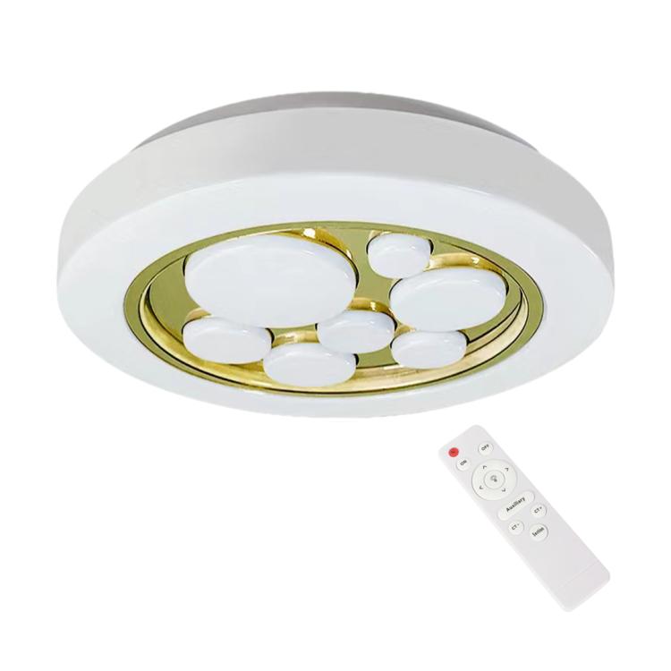 Plafon BUBBLES GOLD 30W  O390 mm ML8128 Milagro