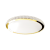 Plafon Layla Gold 33W ściemnialny + pilot ML8130 Milagro