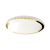 Plafon Layla Gold 33W ściemnialny + pilot ML8130 Milagro