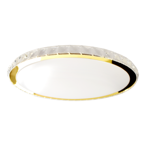 Plafon Layla Gold 50W ściemnialny + pilot ML8131 Milagro