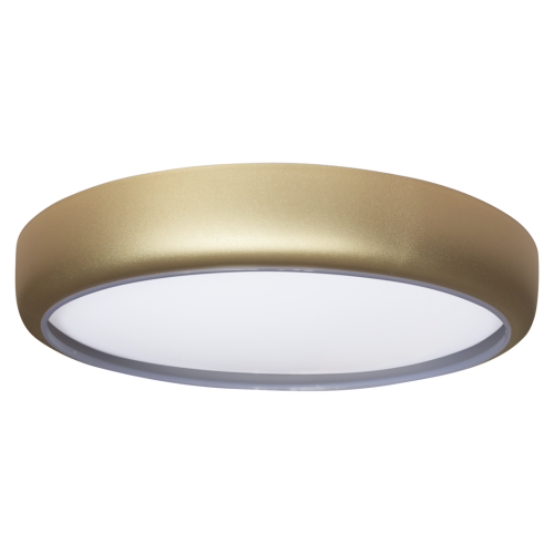 Plafoniera Plafon GEA GOLD 36W LED 390mm ML8132 Milagro z pilotem do salonu sypialni korytarza jadalni oprawa lampa sufitowa nowoczesna oświetleniowa złoty złota barwa zmienna zimna neutralna biała dzienna Inspiracje Premium