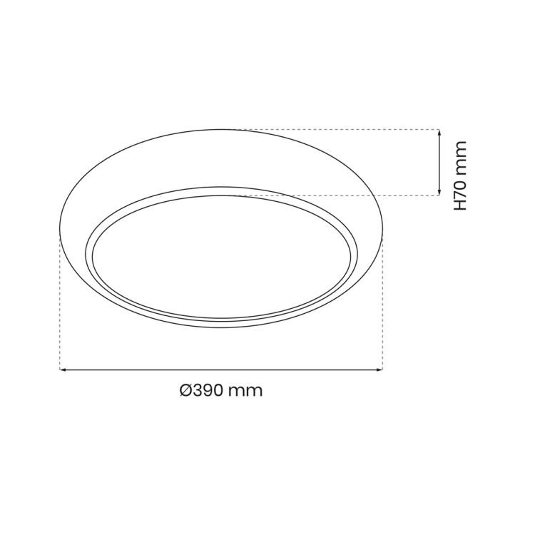 Plafoniera Plafon GEA GOLD 36W LED 390mm ML8132 Milagro z pilotem do salonu sypialni korytarza jadalni oprawa lampa sufitowa nowoczesna oświetleniowa złoty złota barwa zmienna zimna neutralna biała dzienna Inspiracje Premium