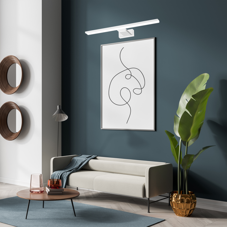 Kinkiet PINTO WHITE 12W LED 50cm ML8235 Milagro