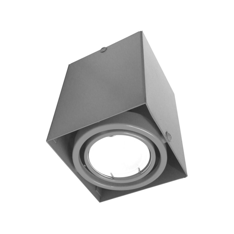 LAMPA SUFITOWA BLOCCO SZARY 1x7W GU10 LED ML835 Milagro
