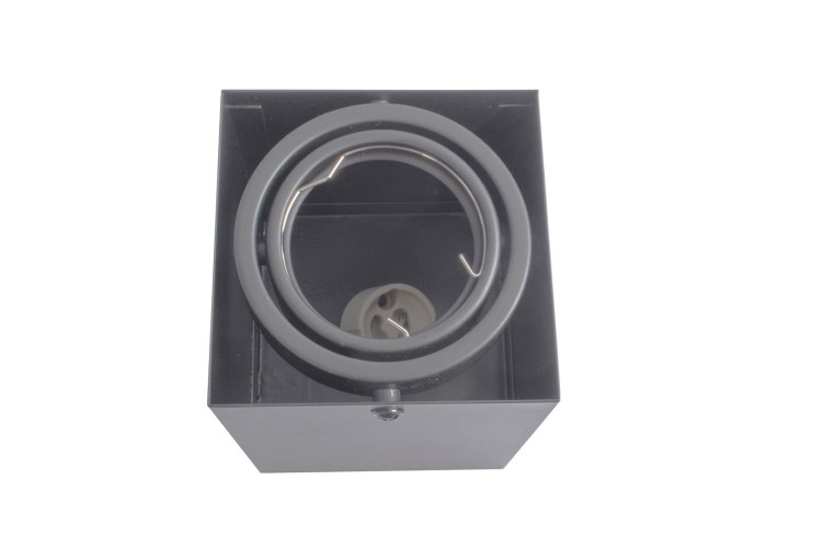 LAMPA SUFITOWA BLOCCO SZARY 1x7W GU10 LED ML835 Milagro
