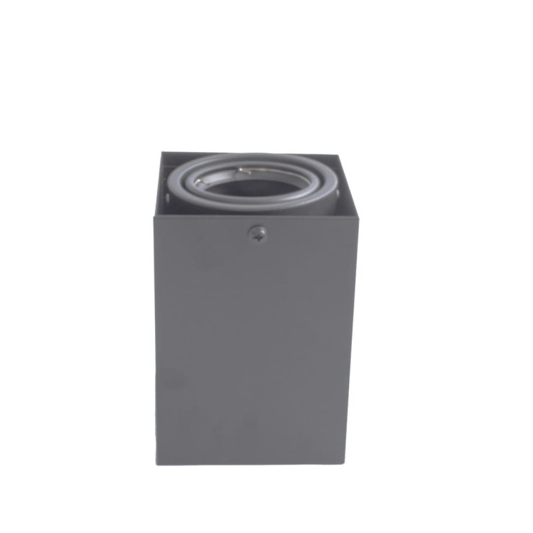 LAMPA SUFITOWA BLOCCO SZARY 1x7W GU10 LED ML835 Milagro
