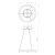 Lampa sufitowa wisząca okrąg koło Industrialna Loft GALAXIA BLACK 26W LED ML8420 Milagro 3500K nowoczesna oprawa oświetleniowa okrągła metal żyrandol czarny czarna zwis Inspiracje Premium
