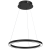 Lampa sufitowa wisząca okrąg koło Industrialna Loft GALAXIA BLACK 26W LED ML8420 Milagro 3500K nowoczesna oprawa oświetleniowa okrągła metal żyrandol czarny czarna zwis Inspiracje Premium