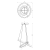 Lampa sufitowa wisząca okrąg koło Industrialna Loft GALAXIA BLACK 46W LED ML8422 Milagro 3500K nowoczesna oprawa oświetleniowa okrągła metal żyrandol czarny czarna zwis Inspiracje Premium