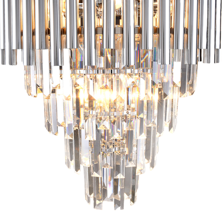 Lampa sufitowa MADISON CHROME 9xE14 ML8805 Milagro