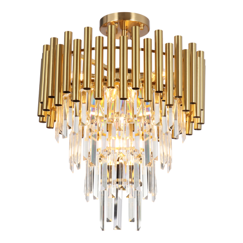Lampa sufitowa MADISON GOLD 9xE14 ML8806 Milagro