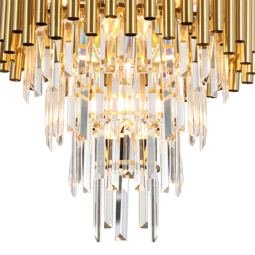 Lampa sufitowa MADISON GOLD 9xE14 ML8806 Milagro