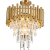 Lampa sufitowa MADISON GOLD 9xE14 ML8806 Milagro