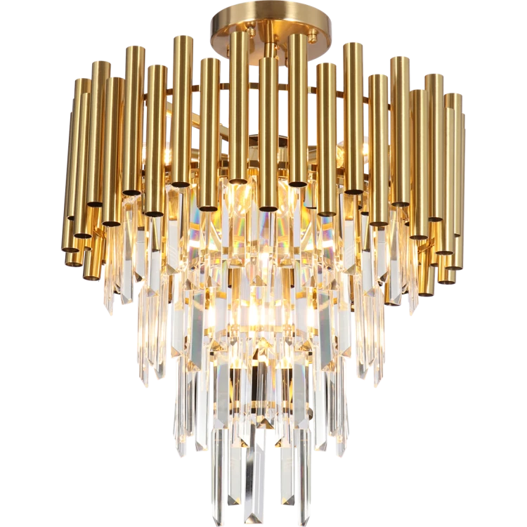 Lampa sufitowa MADISON GOLD 9xE14 ML8806 Milagro