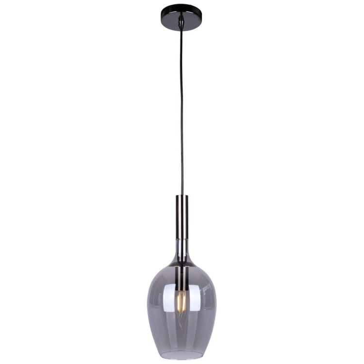 Lampa wisząca LUGANO SMOKED 1xE14 ML8813 Milagro